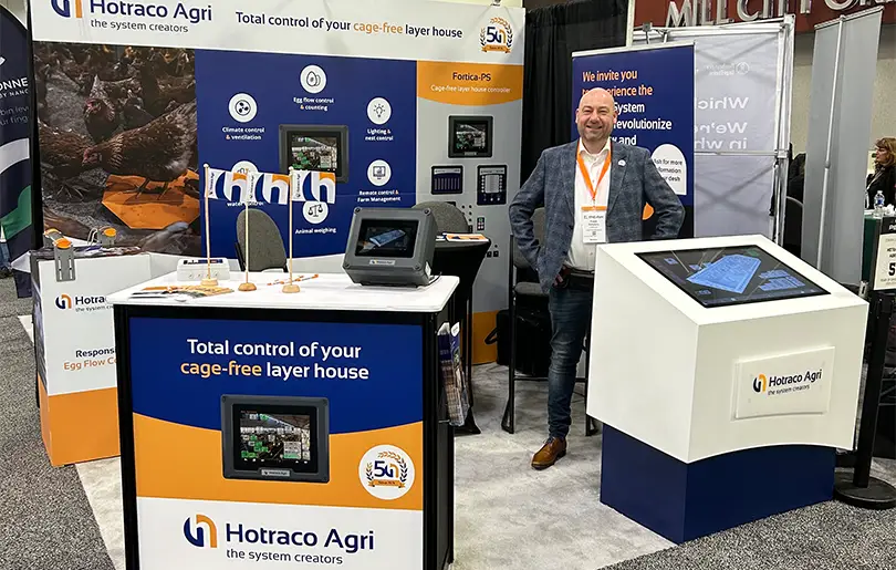 Hotraco uses Omnitapps at international trade shows